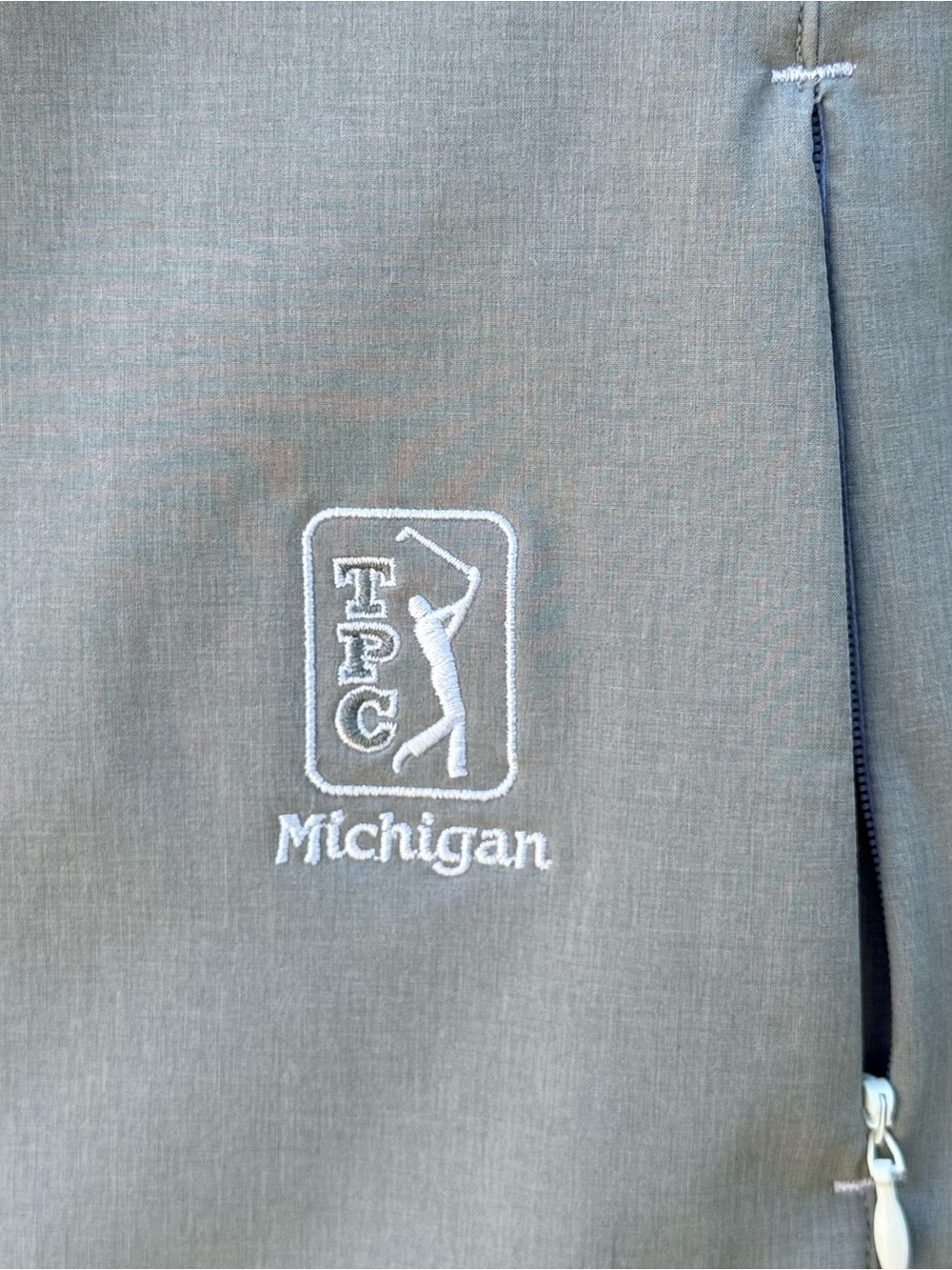 FOOTJOY Womens Golf Vest Golfleisure Grey size medium - TPC Michigan - Picture 2 of 9